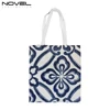 NEW!!! Sublimation Polyester Cotton Canvas Tote Bag Shopping Bag-White