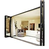 Competitive price how clean aluminum accordion images folding doors with dimensions