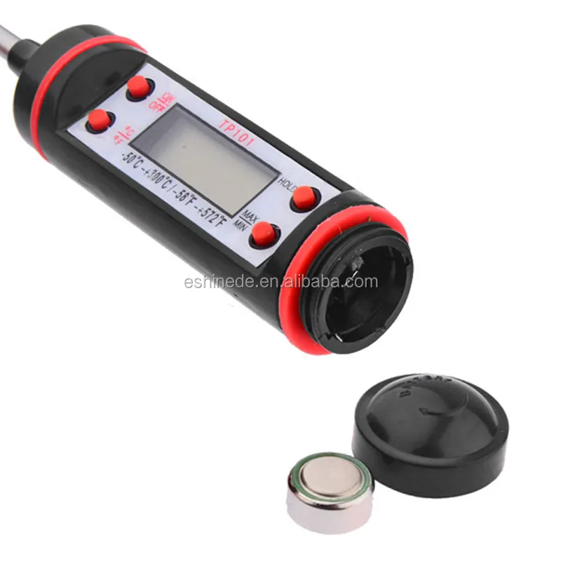 1* Kitchen Digital Thermometer For Meat Water Milk Tools Cooking Probe BBQ C1Z2 