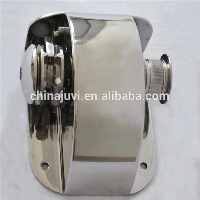 SH400 marine IP65 waterproof stainless steel boat horizontal electric winch anchor windlass 24v 12 volt