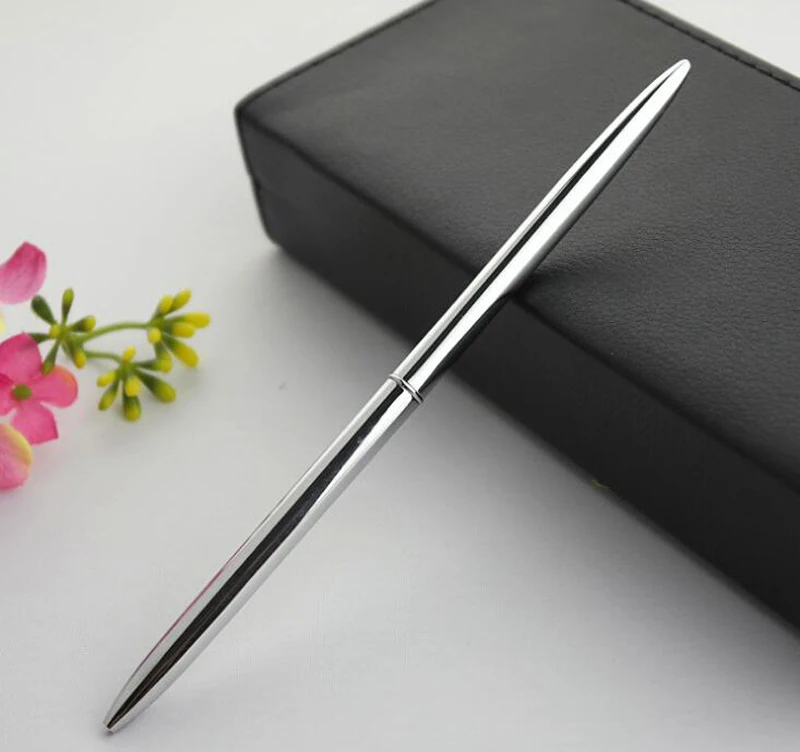 2021批发流行优质扭曲金属镀银笔