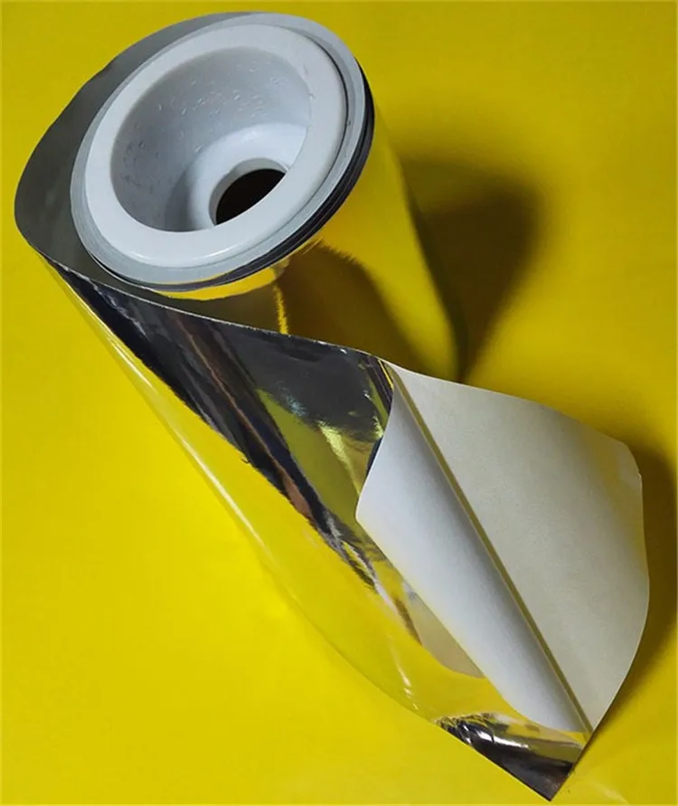 Hot Sale Self Adhesive Aluminum Foil Wrapping Sticker Paper Buy Self