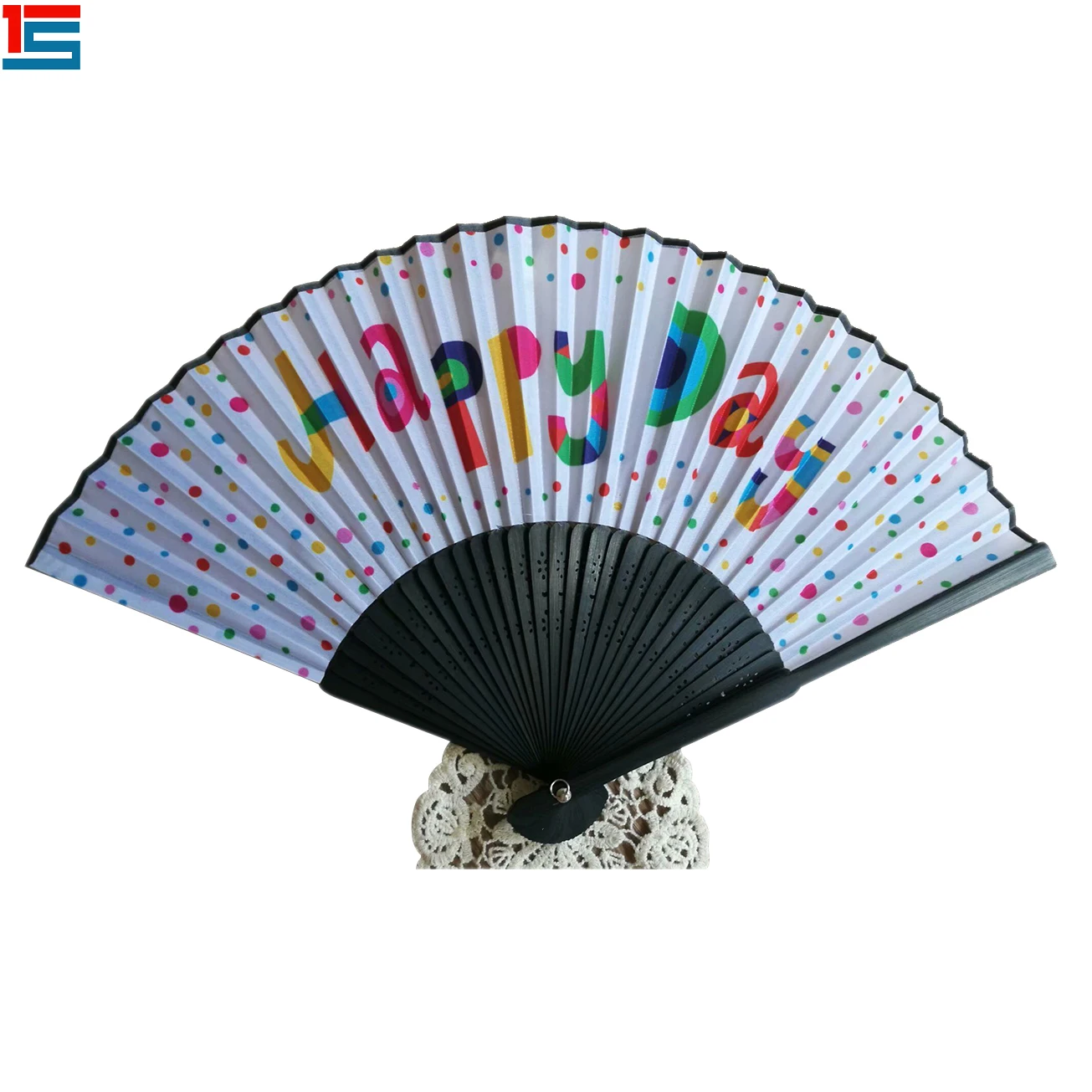 Custom Logo Printing Fancy Silk Folding Hand Fan Buy Fancy Folding