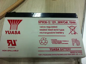 Batteria YUASA NP7-12 NPW36-12 Piombo PB 12 Volt 7000 MAh Con Contatti Da 4,8 Mm | NP7-12 - Foto 3