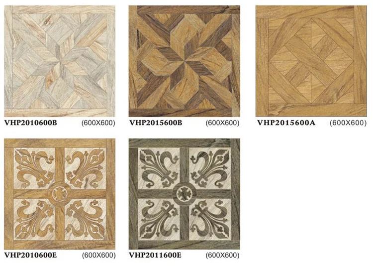 Ceramic wood look korean tiles