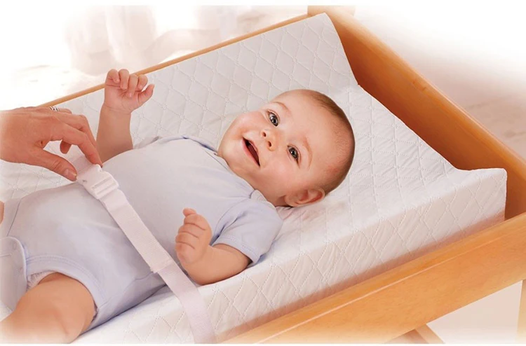 custom made coloured baby changing mat with removable smooth cover safe large waterproof infant baby mat/pad for urine diapering