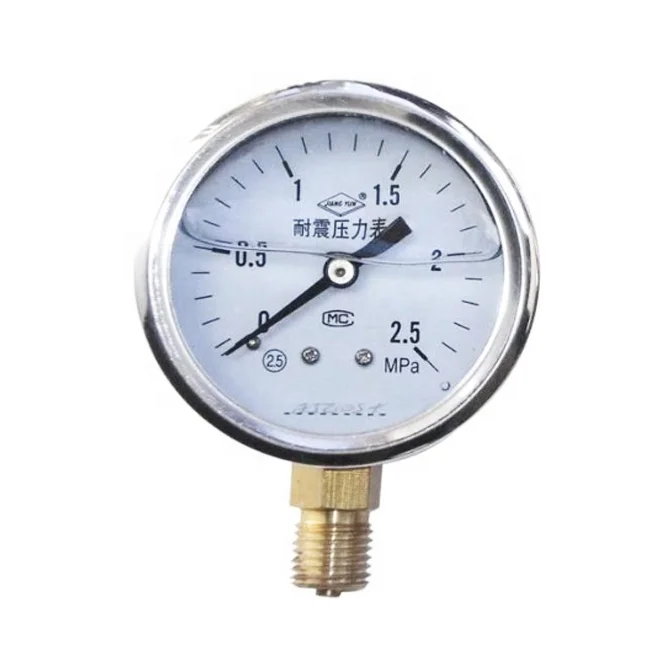 China Mini High Low 1 Inch 300 Bar Steam Boiler Pressure Gauge Buy