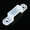 Best Promotion 10mm Silicon Clip Mounting Brackets For Fixing 3528 5050 RGB Transparent LED Strip Light LED