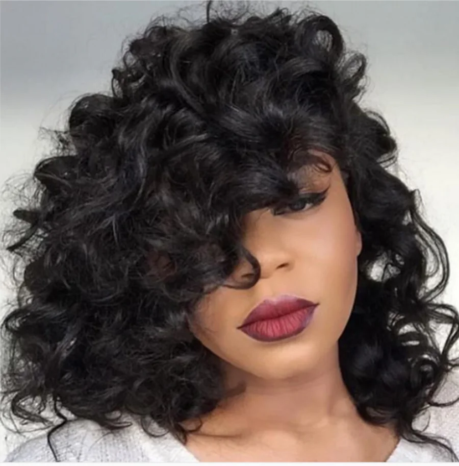 

Fiber Synthetic Trend Doll Flowing Curlycosplay Hair Wig