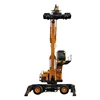 WLYS35 Electic And Fuel Power Material Handling Wheeled Grab Crane