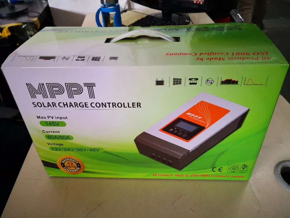 2018 New Arrival MPPT solar charger controller 80A with CE certification
