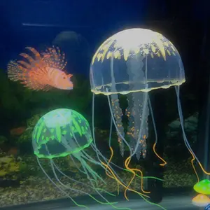 Image of 2019 Hot Fish tank decoration for aquarium Artificial jellyfish