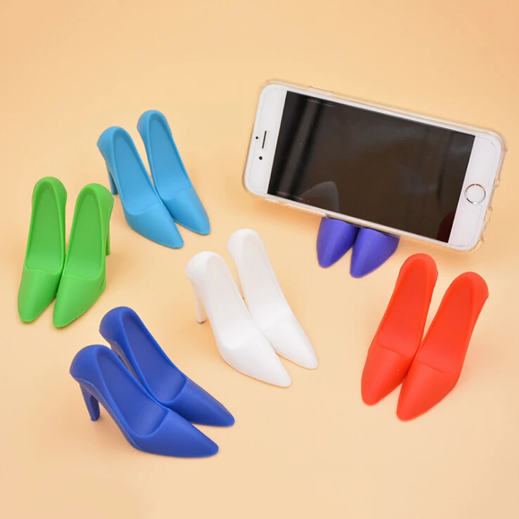 Hot Selling Promotional High Heel Shoes Silicone Phone Stand,Silicone ...
