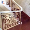 House Internal Metal Ss Staircase Hand Railing Designs Stainless Steel Gold Stair Balustrades Handrails