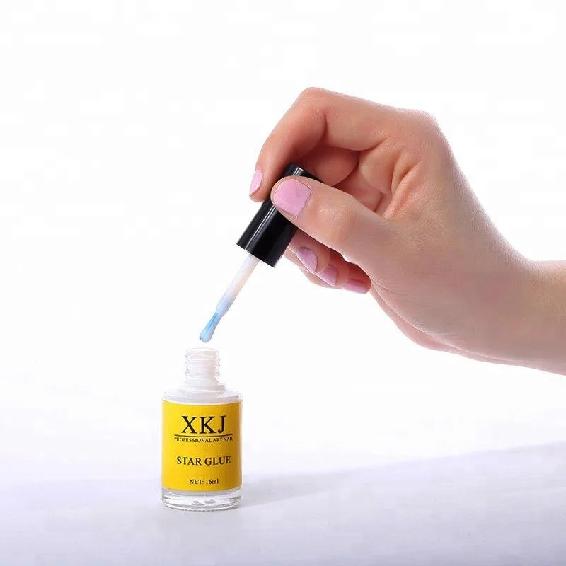 
16ML/Bottle Nail Transfer Foil Glue High Quality Non-toxic Eco-friendly Star Glue For Nail Art 