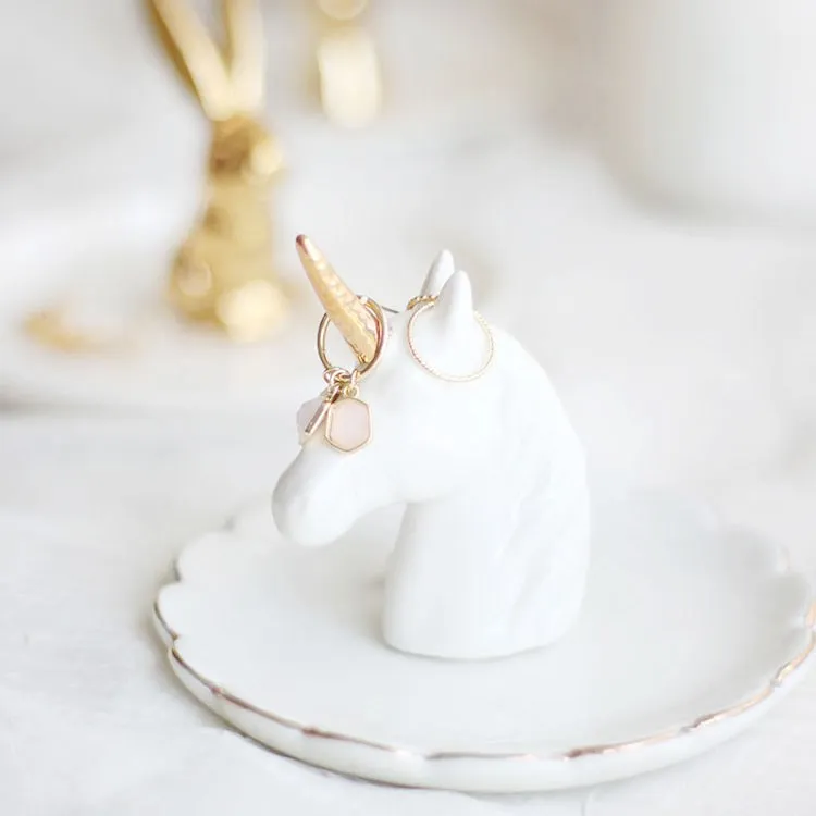 

Custom resin ring trinket tray ceramic jewelry dish as bridesmaid gift