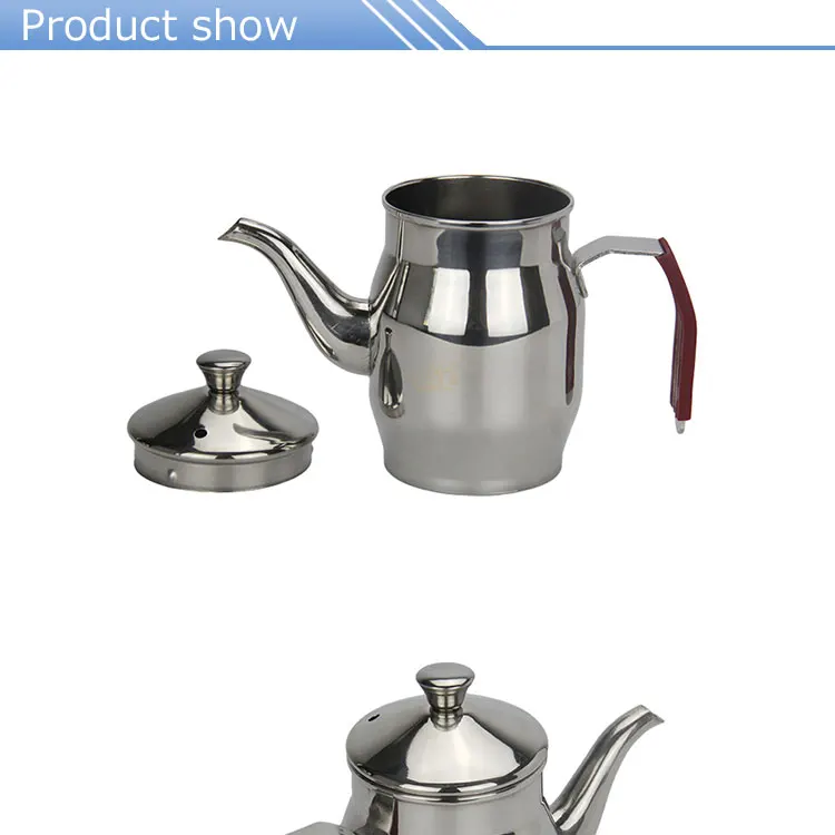2019 trending best selling stainless steel small kettle goose neck kettle