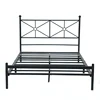 new design Cheap metal Home furniture for bedroom adjustable metal bed frames wholesale Modern Simple and Economical Iron Bed