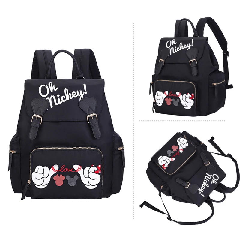 

Disney Polyester Multifunction Large Diaper Shoulder Women's Handbag Backpack Mommy Bag, Colorful