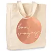 Custom printed promotional shopping tote canvas cheap natural cotton bag