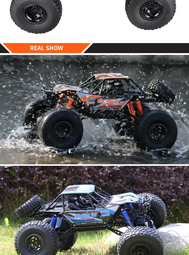 2018 Best Sellers High Speed Rc Rock Climbing Car Toy Rc Rock Crawler 1