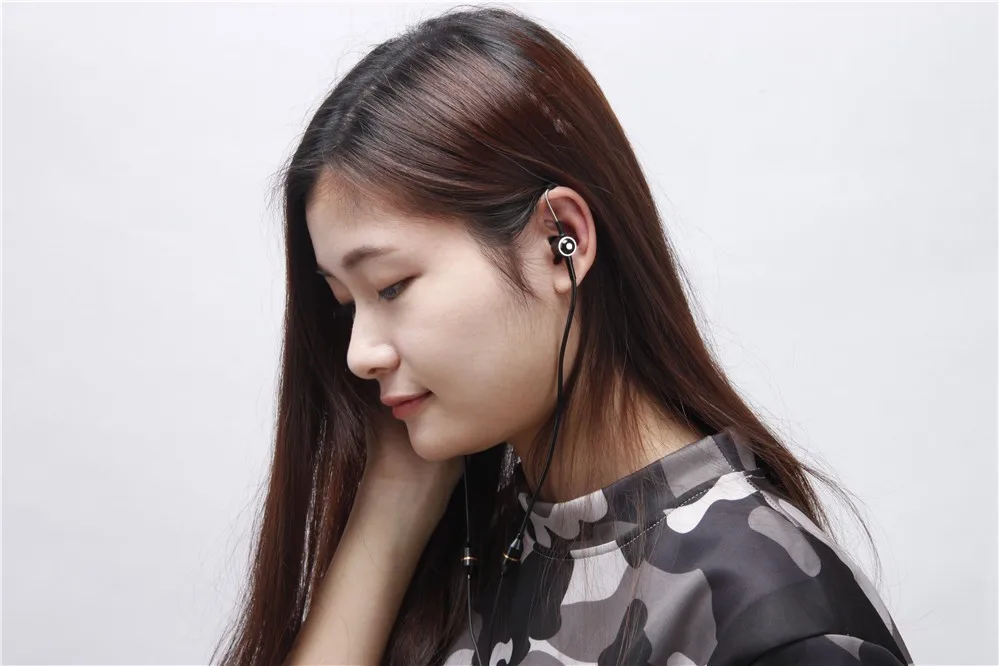 New Product Anti Radiation Air Tube Ear Hook Style Earphones For