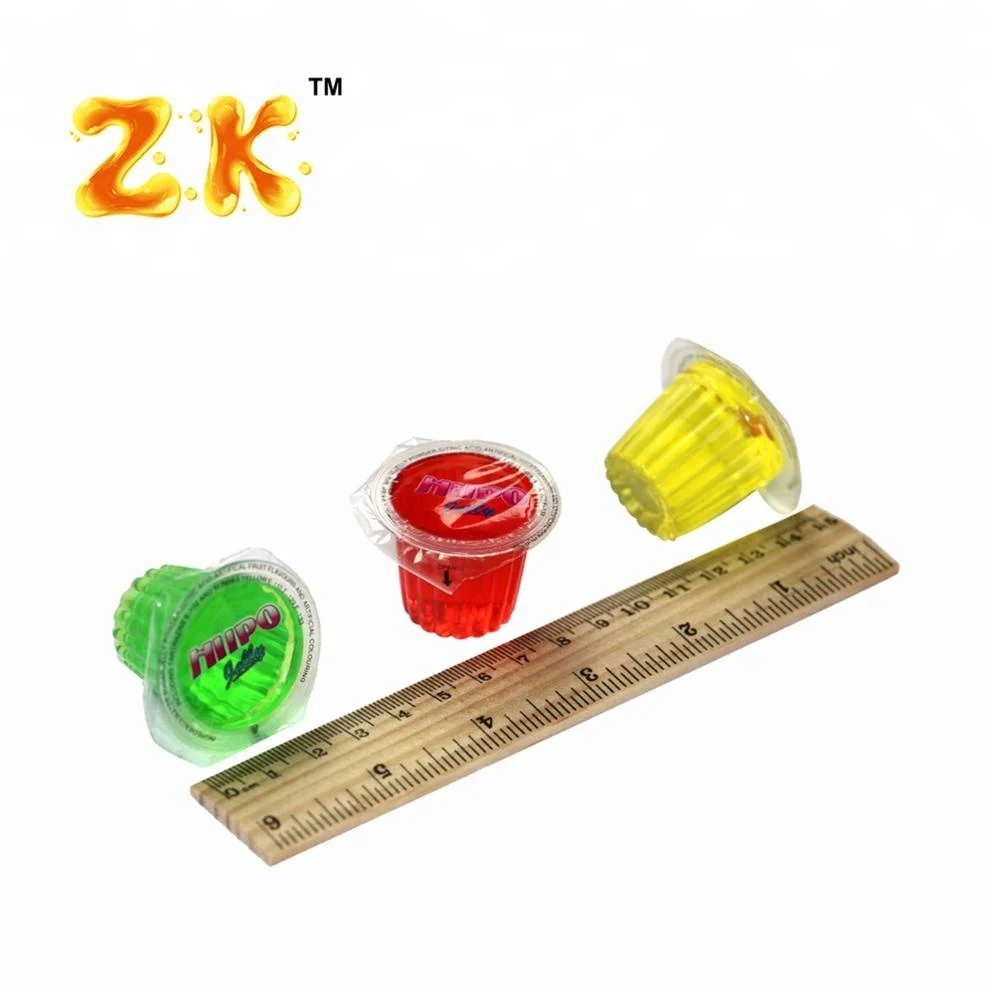 
16g Mini Colorful Jelly Cup Fruity Flavor Jelly Cup 16g Mini Colorful Jelly Cup Fruity Flavor Jelly Cup