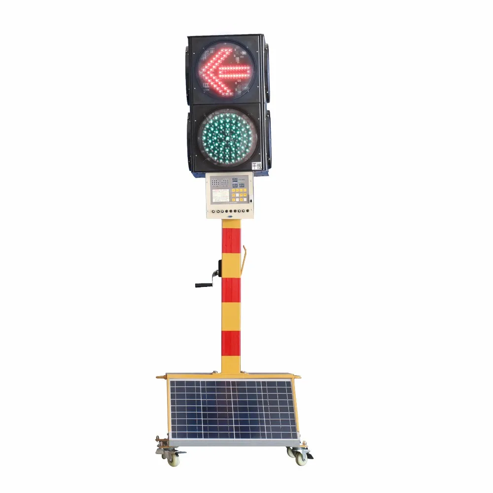 Chinese Solar Traffic Light Manufacturer Portable Traffic Signal Light ...