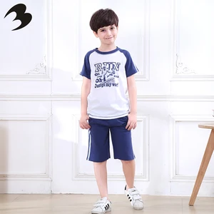 Alibaba China summer casual kids boys wear children\u0027s clothing set