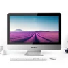 factory direct sell 24 inch FHD screen Mac aio pc with Intel Core CPU RAM SSD high quality all in one monoblock computer
