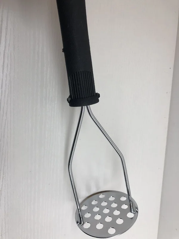 
kitchen tool Iron potato press with nylon handle 