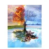 CHENISTORY DZ11801 Frame Tree DIY paint by number canvass Modern Wall Art Picture Coloring By Number Acrylic Canvas Painting