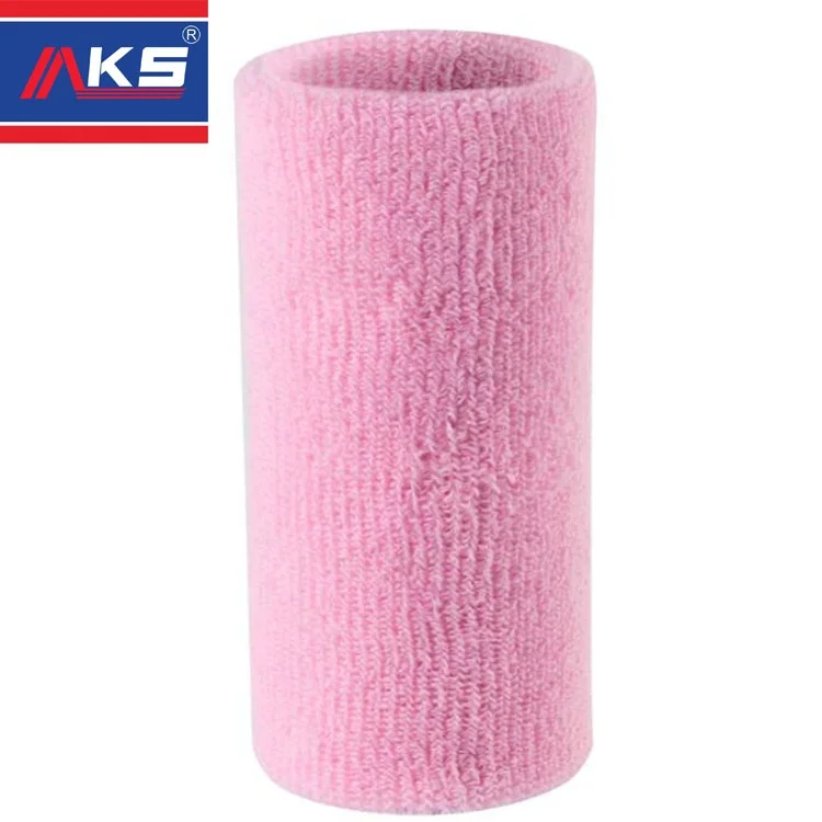 

Colorful Cotton Wrist Wraps Sleeve Sport Wristband Sweat Wrist Band for Men and Women, Customized color