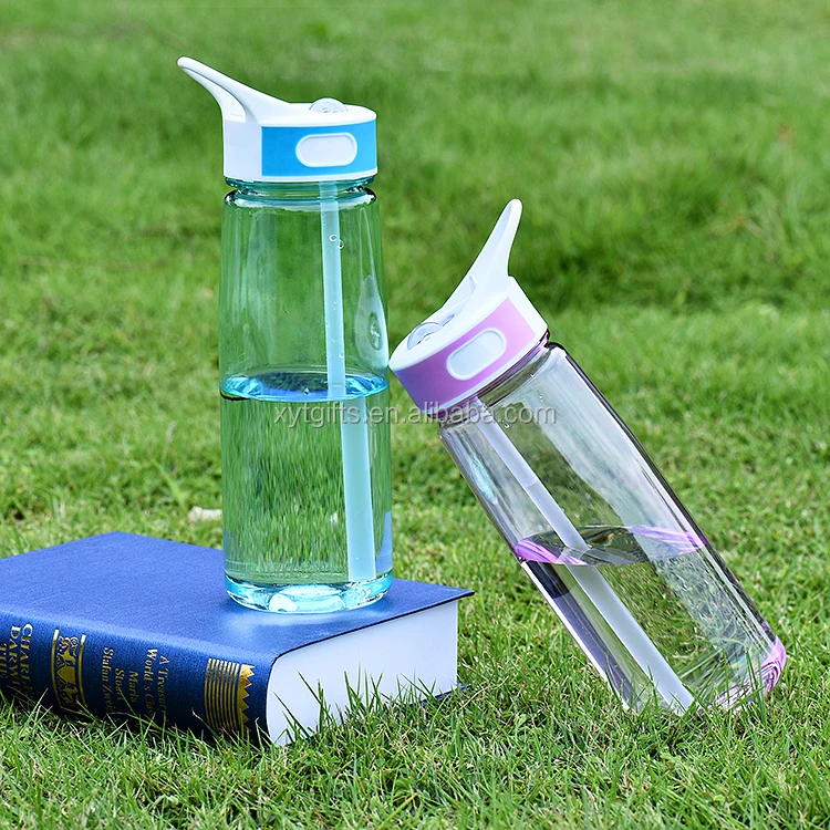 
800M TRITAN BPA FREE sports bottle with straw wholesale 