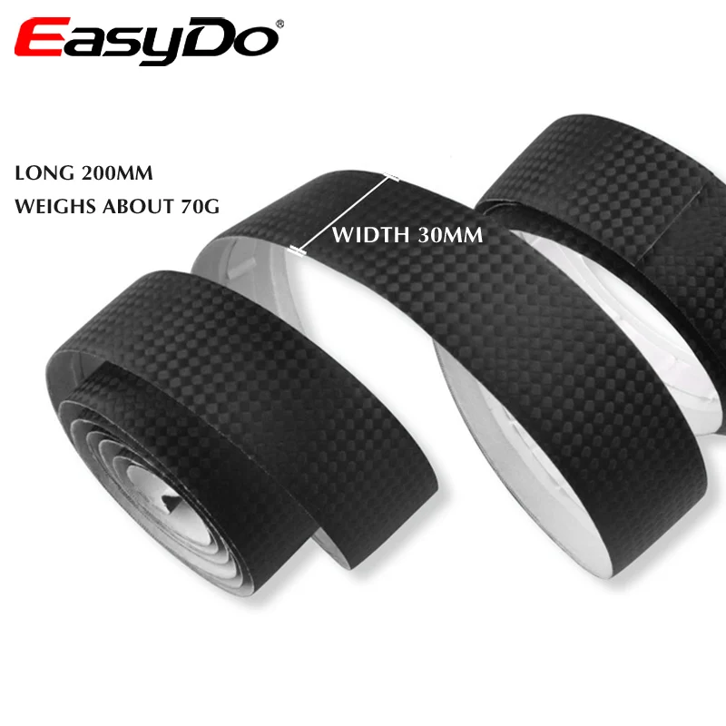 

EasyDo Carbon Fiber Tape Cycling Handlebar Tape For ROad Bike, Grey, red, pink, blue, black