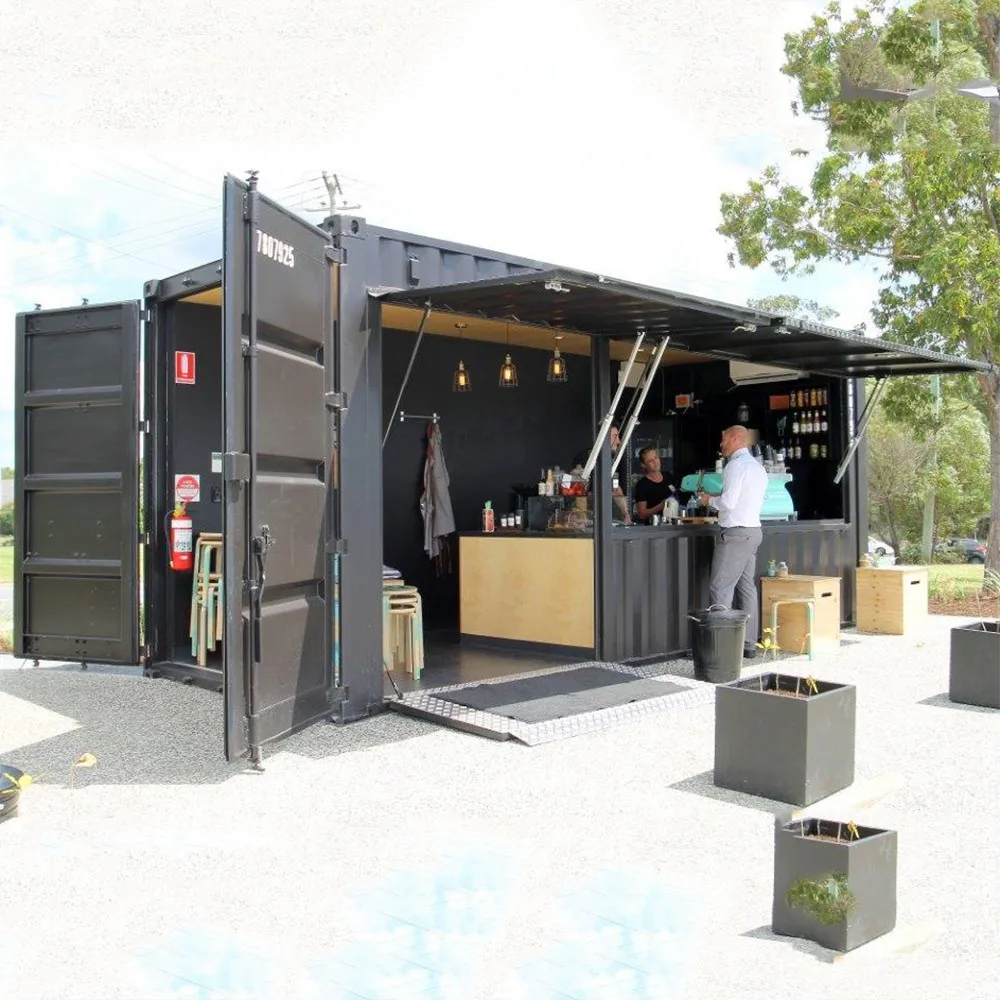 Magic House Rooftop Shipping Container Snack Bar Container Cafe Bar