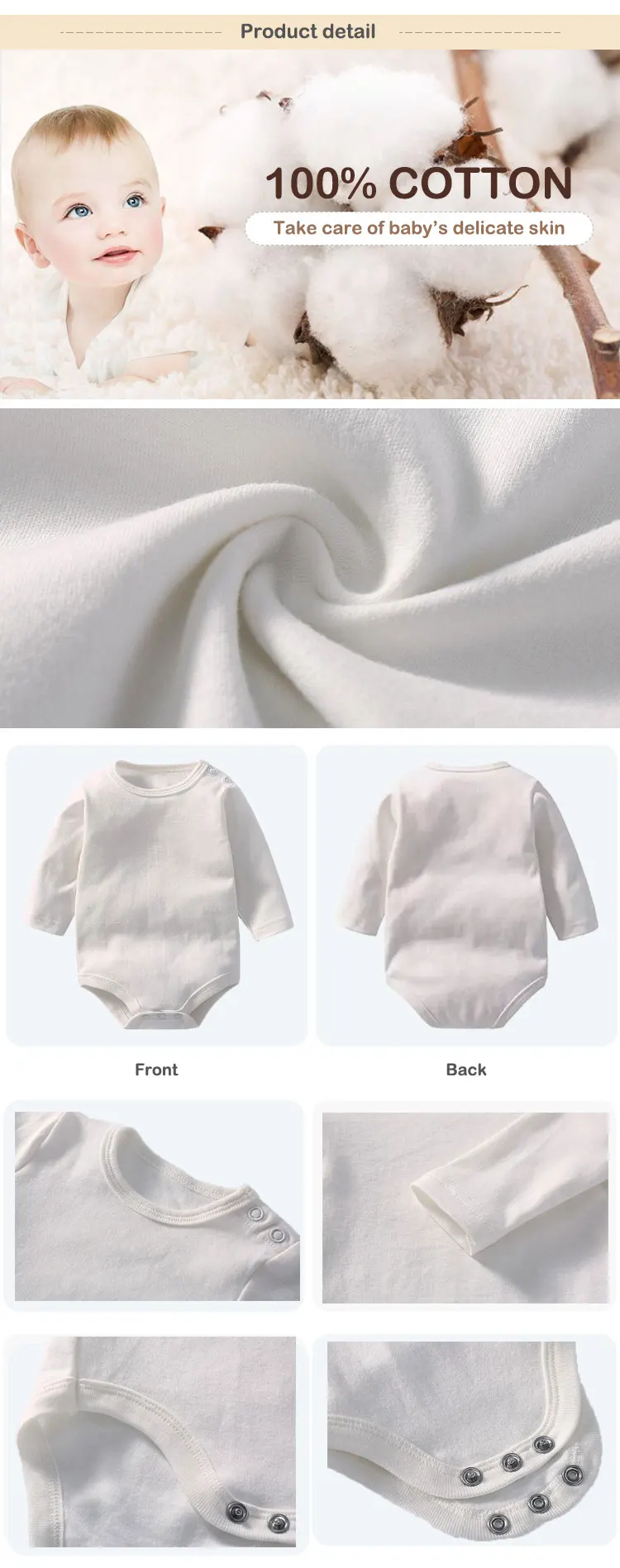 manufacturer Rompers Baby Bodysuit Set