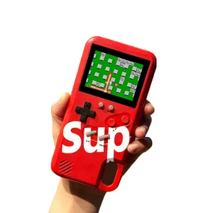 Tetris Game Phone Case USB Charging Cycle Charge