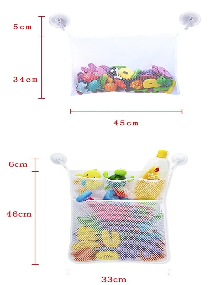 Hanging Mesh Toy Organizer /bath /space Saving / In Stock For Amazon