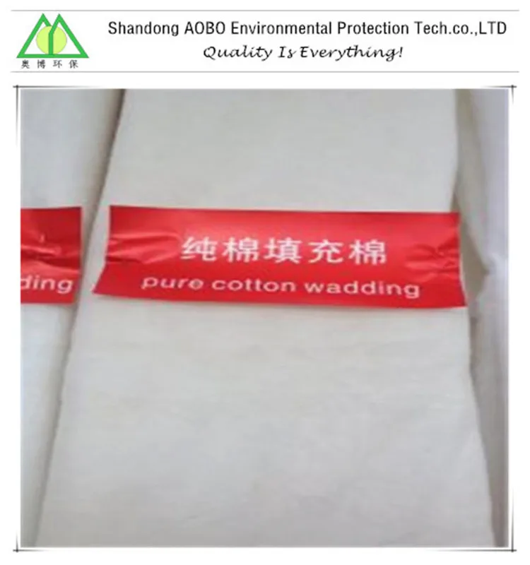 
100% Organic Cotton Wadding In Cotton/Organic Cotton 