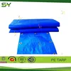 Korea PE tarpaulin with UV treated, jumping tarpaulin, crystal clear pvc tarpaulin