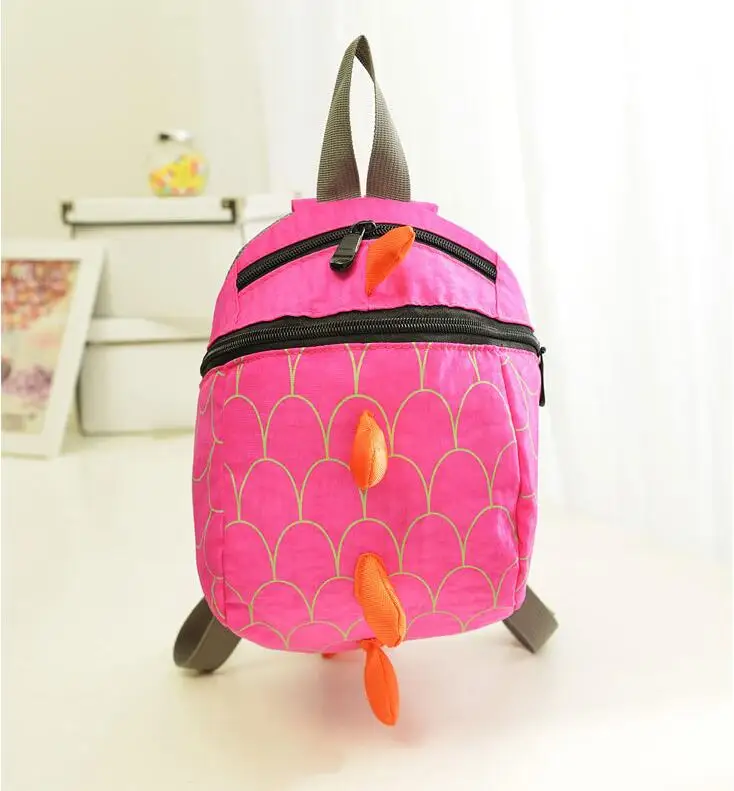 

Baby Cartoon Dinosaur backpack Kids kindergarten school backpack animals bags 4colors