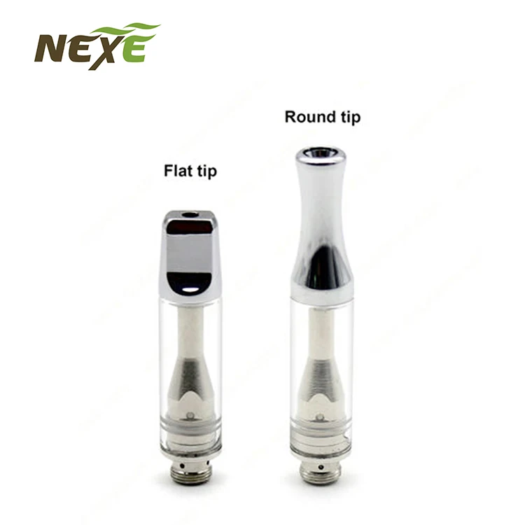 

NEXE 510 cbd atomizer clear glass tube 0.3ml 0.5ml 0.8ml 1.0ml CBD vape cartridge