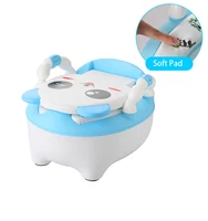 

Baby Pot For Children Boys Potty Toilet Seat Baby Potty Training Girls Portable Toilet Bedpan Comfortable Backrest Cartoon Pots