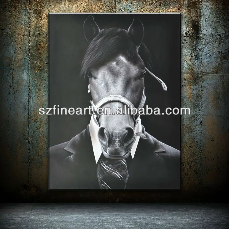 Custom Animal Head On Human Body New Design Handmade Oil Painting Buy   HTB1JR9tvqSWBuNjSsrbq6y0mVXaE 