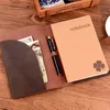 Genuine Leather Vintage Traveler's Notebook Journal Handmade Notebooks High Quality Calendar Planner Agenda Diary Case