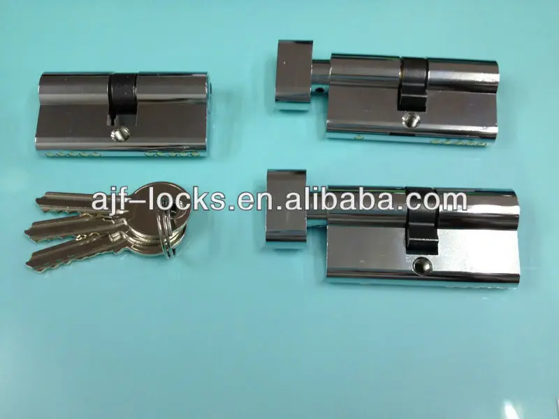 High quality and security euro lock cylinder with knob