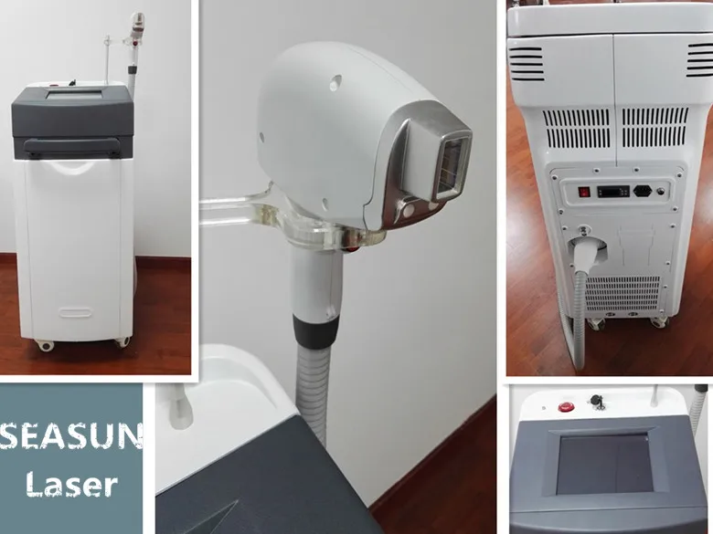 2018 New magic factory offer painless hair removal and frekle removal function equipment 808nm diode laser removal machine