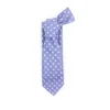Spring Exuberant Daisy Flower Necktie Dazzling Blue Male Blend Polyester Floral Silk Tie