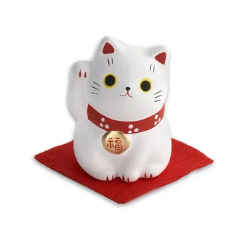 Lucky Cat Ceramic Money Box For Home Decoration - Buy Lucky Cat,Money ...